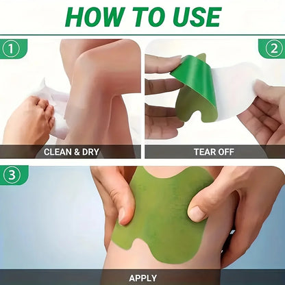 Parches de Ajenjo para Alivio de Rodilla